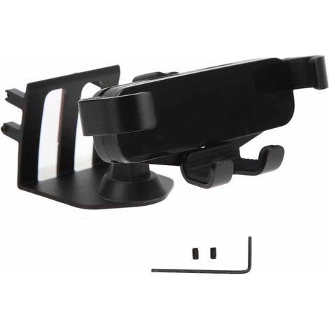 Support téléphonique noir en alliage d'aluminium pour bouche d'aération, remplacement pour Subaru BRZ 2012-2020 (1/5)