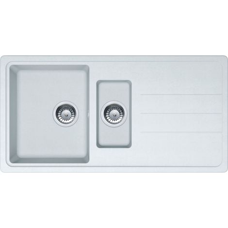 Évier Opale 651 Tectonite - blanc - 970 x 500 x 190 mm - sous-meuble 60 cm - vidage manuel - Franke (1/2)