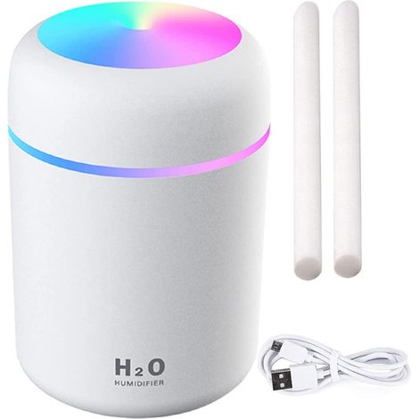 Mini humidificateur d'air diffuseur d'aromatherapie brume usb rgb (1/5)