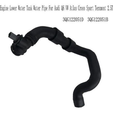 3QG122051D und 3QG122051B sind für Audi A6, Volkswagen Teramont und VW-Kühlerschläuche geeignet. (1/4)