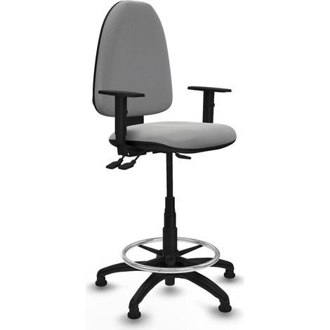 Piqueras y Crespo B1D01RT Silla de oficina gris claro