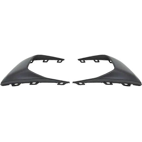 Embellecedor de guía de aire para la rejilla de la luz antiniebla del parachoques delantero del automóvil Porsche Cayenne 958 2015-2018 95850594500 95850594600 (1/5)