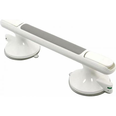 Maniglione di sicurezza per doccia, 30 cm con potente ventosa, adatto per vasca e doccia, barra di equilibrio senza foratura (1/5)
