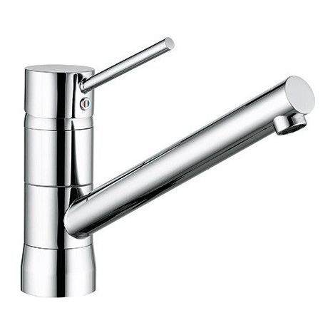 Mitigeur évier à baïonnette SCOPE DN 15 finition inox KLUDI