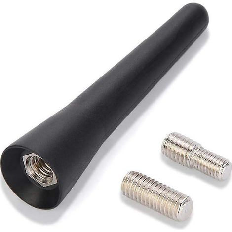 Antenne courte universelle pour voiture 2,5" Mini antenne radio FM/AM Accessoires M5 M6 Noir (6,5 cm) (1/5)