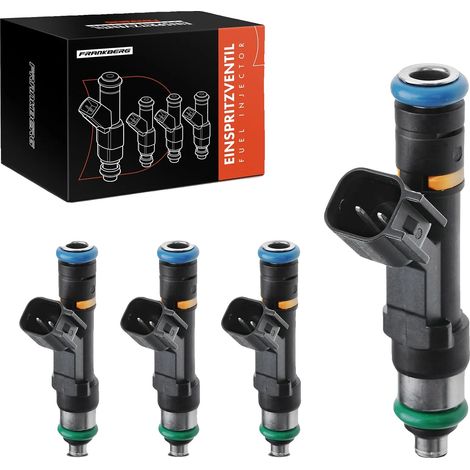 Iniettore, lunghezza 77,4 mm, 2 contatti di connessione, compatibile con modelli Mazda, iniezione a corpo farfallato, carburante benzina (1/5)
