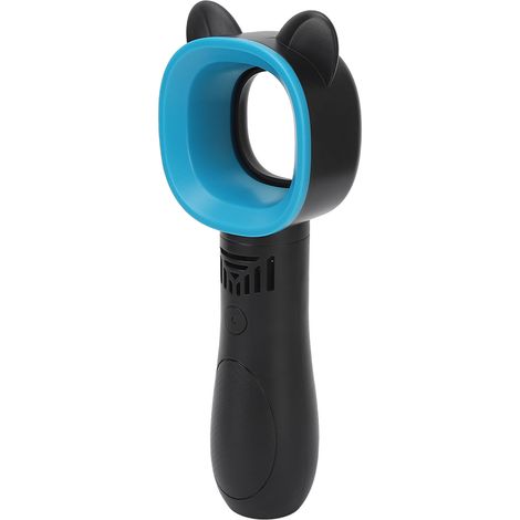 Sèche-cheveux pour extension de cils rechargeable USB, mini ventilateur sans pales noir, séchage rapide des ongles, portable pratique (1/5)