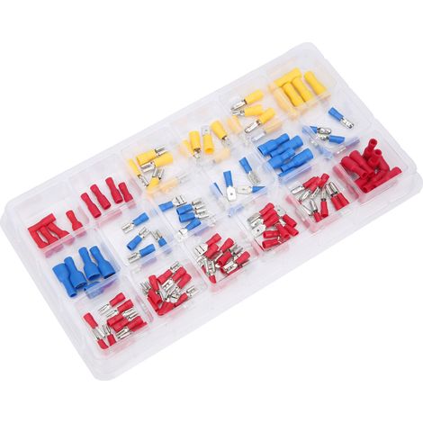 Set mit 120 Kaltcrimpklemmen für elektrische Kabel, Verbindungszubehör (1/5)