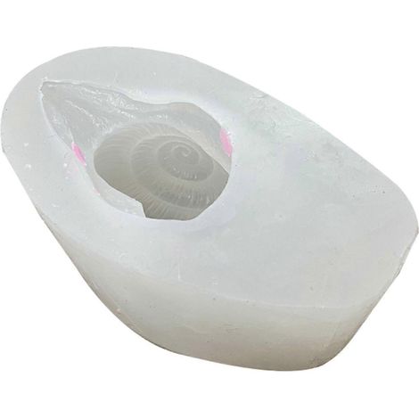 Moule Silicone Escargot 3D pour Plâtre, Résine et Bougies - Artisanat Créatif (1/4)