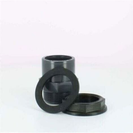 Trop-plein cuve eau 1000L - Sortie PVC 40/50 mm, (1/4)