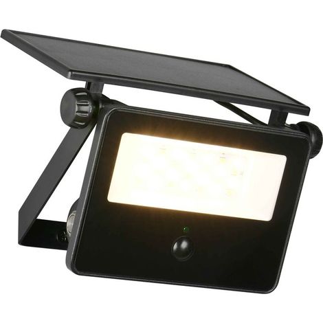 Faro da esterno LED, solare, c/sensore movimento, nero, L 15 cm, Moura (1/5)