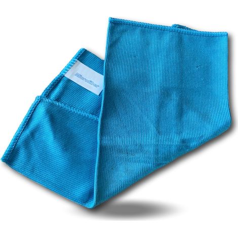 Lavette microfibre surface vitrée Nettoyage sans traces Dimension 1717 - Quantité x 1 - Lavette 32x32 cm (1/5)