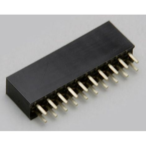 TRU COMPONENTS Buchsenleiste (Standard) Anzahl Reihen: 2 Polzahl je Reihe: 2 TC-2506429 1 St.