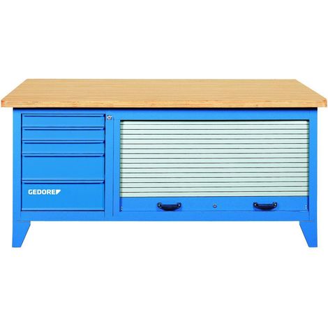 Gedore Werkbank mit Blechjalousie (1/3)