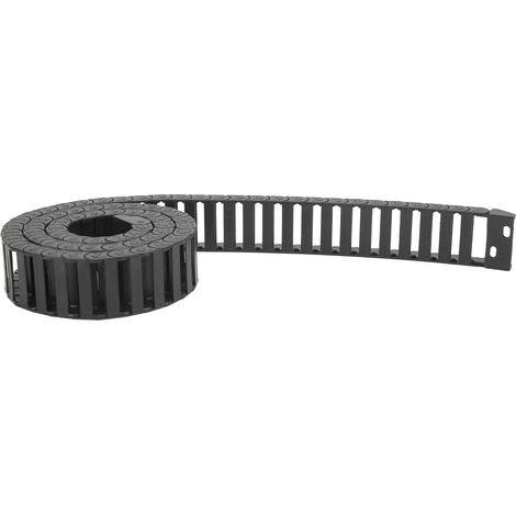 10 x 30 mm Kabelträgerkette, 1 m Länge mit Steckverbindern für CNC-Maschinen, Kabelschutz (1/5)