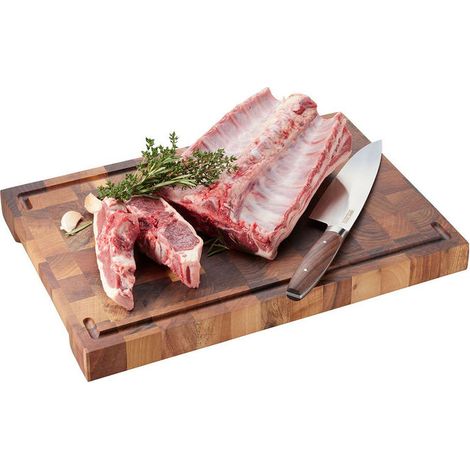 Gefu 13948 ENNO Tagliere da Cucina in Legno di Noce con Piedini Antiscivolo colore Noce