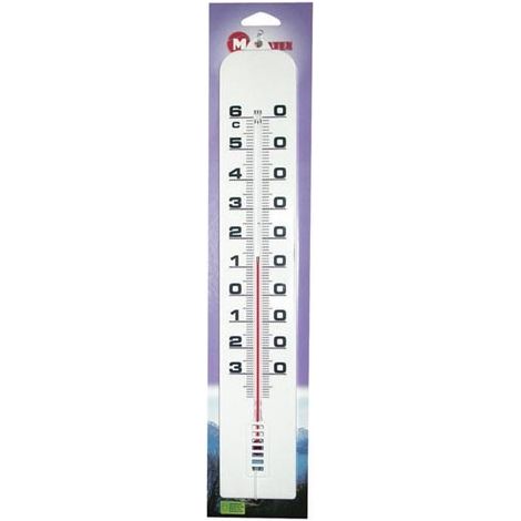Thermomètre intérieur et extérieur en PVC sans mercure, 50 degré (1/2)
