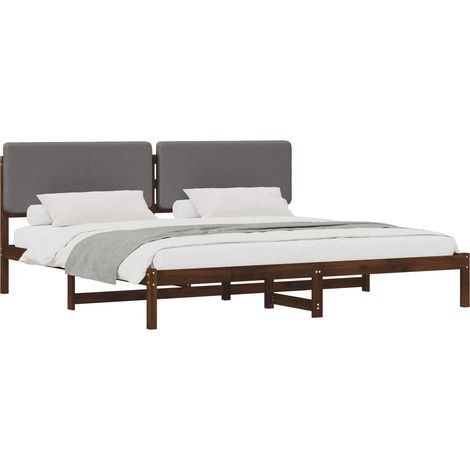Estructura de Cama con Cabecera Tapizada vidaXL (1/5)