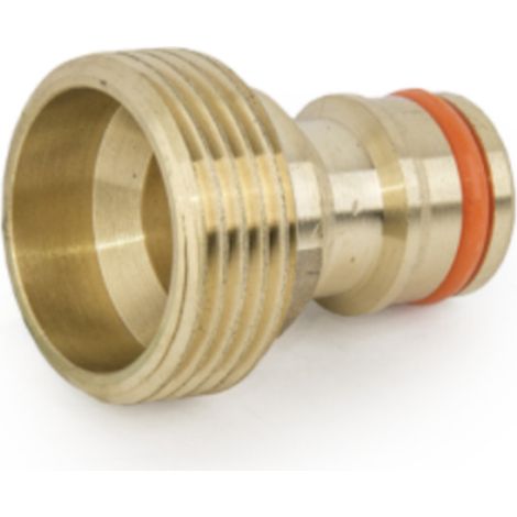Hahnanschluss Außengewinde aus Messing 3/4"