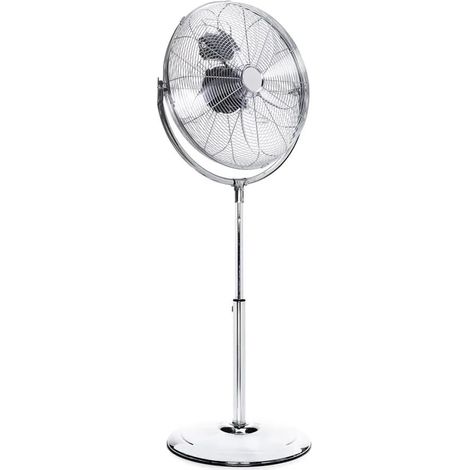 Ventilatore a piantana in metallo ad alta velocità Diametro 45 cm - Altezza regolabile 99-135 cm Tristar