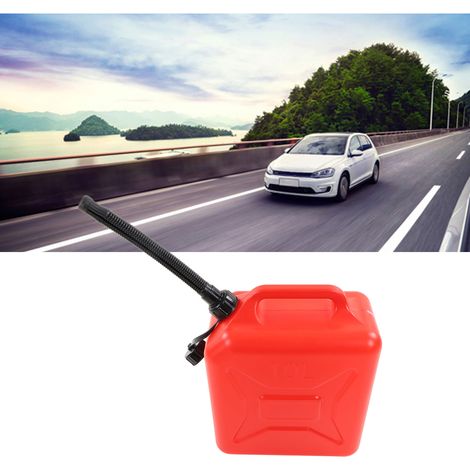 Bidon à carburant de 2,6 gallons en PEHD épaissi avec marquages transparents (1/5)