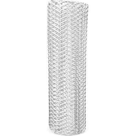 Grille auto universelle en aluminium 39,4x13in maille métallique filet tuning argent (1/3)
