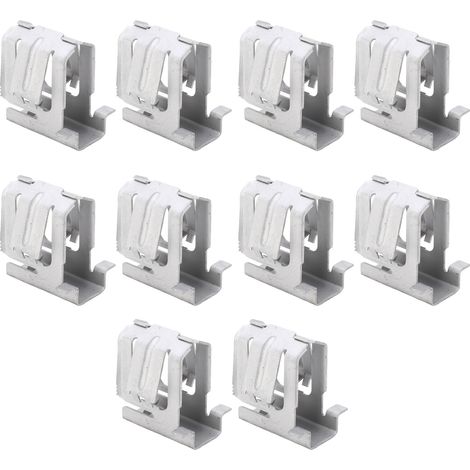 10 fixations de montage pour panneaux solaires en acier inoxydable, étanches, antivol, à fixation rapide et à mise à la terre (1/5)