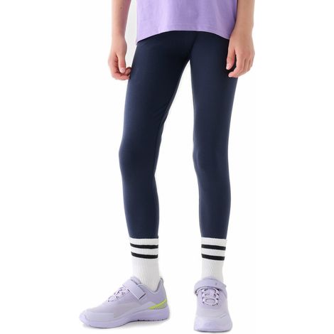 Leggings para niñas F239 4F, leggings deportivos infantiles de algodón, talla 158 (1/2)