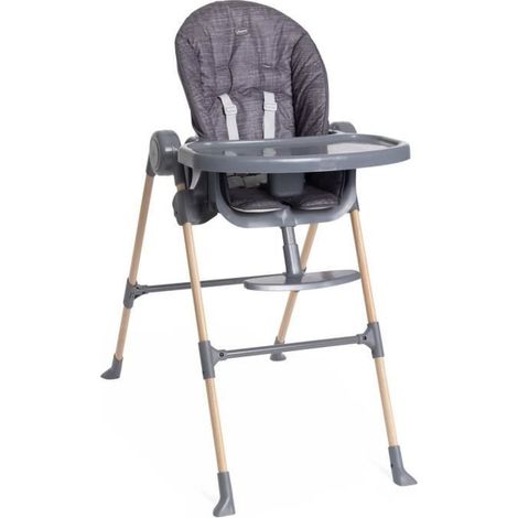 High chair - CHICCO - Polly Essential - 0/3 years - Coal Gray (1/5)