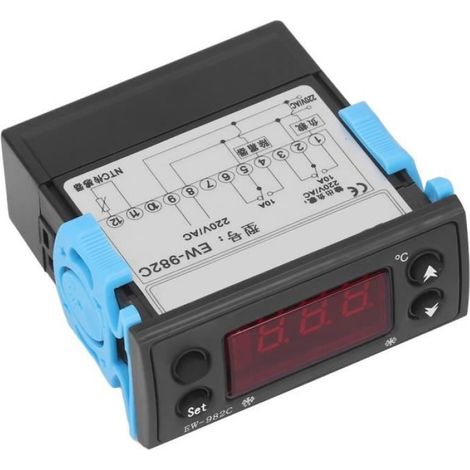 Tbest Thermostat Regulator, High Accuracy Temperature Controller for Cooling outillage d'ambiance (1/4)