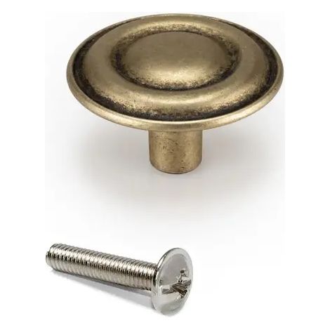 Maniglia Luanda Ø 32 mm oro antico