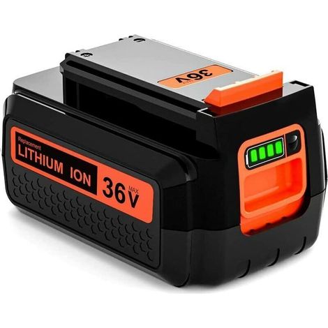 Batterie de remplacement LBXR36 2500mAh pour batterie Black and Decker 36V BL20362 BL2536 LBXR36 LBX1540 LBX2540 LBX2040 LBX36 LST540 LCS1240 (1/5)