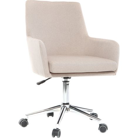 Poltrona da ufficio design tessuto naturale SHANA (1/4)