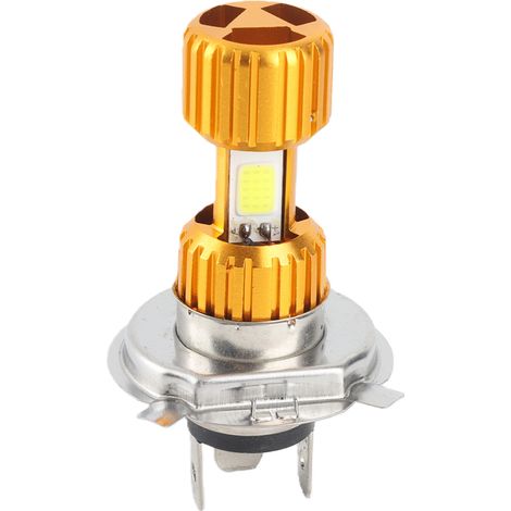 Ampoules de phares LED H4 universelles DC 12V 18W COB, lampe de moto (1/5)