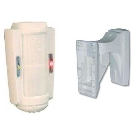 Maximum sensore esterno doppio infrarossi e micronde filare PET + Staffa muro - GUARD