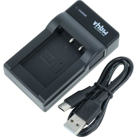 vhbw USB-C Ladegerät kompatibel mit Sony Cybershot DSC-RX100mIII, DSC-RX100mII, DSC-RX100 Mark VII Kamera - Ladeschale + USB-C Kabel Ladeanzeige (1/5)