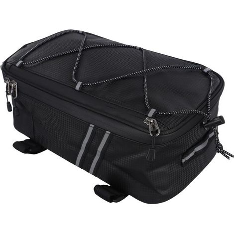 Borsa laterale impermeabile da 8 litri, nera (1/5)