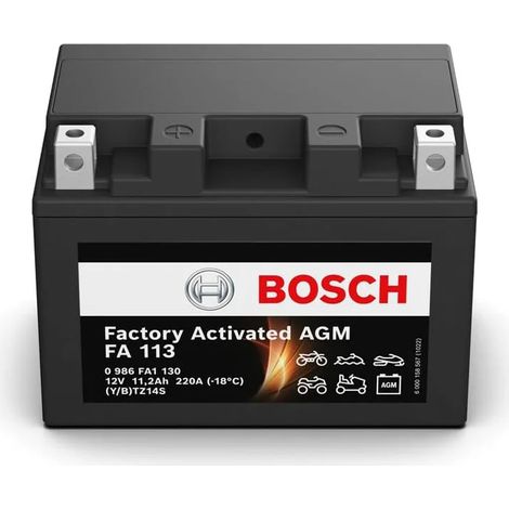 Batería de Moto Bosch FA113 11,2Ah 220A 12V (1/5)