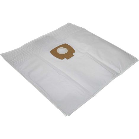 vhbw 10 bolsa vellón micro para aspirador robot aspirador multiusos compatible con Nilfisk / Alto / Wap / Kew Aero 25-01, 25-11, 25-21, 25-Series