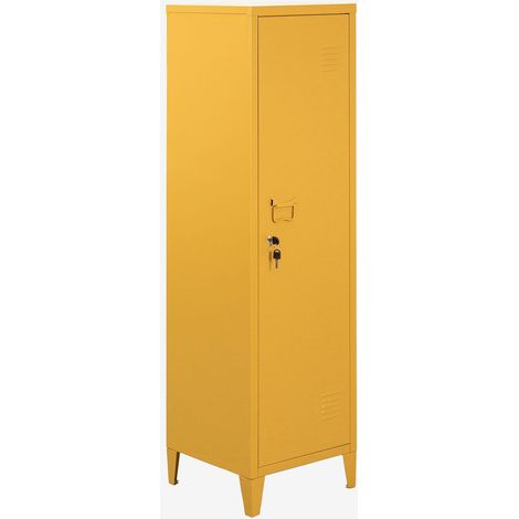 SKLUM Pohpli Schließfachschrank aus Stahl Gelb Albero (1/5)