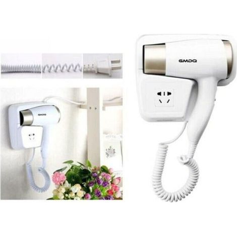 Sèche-cheveux mural 1500 W pour salle de bain d'hôtel (GW-6142)