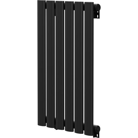 Colore Boone Matt Black 600mm x 360mm Horizontal Single Panel Radiator (1/5)