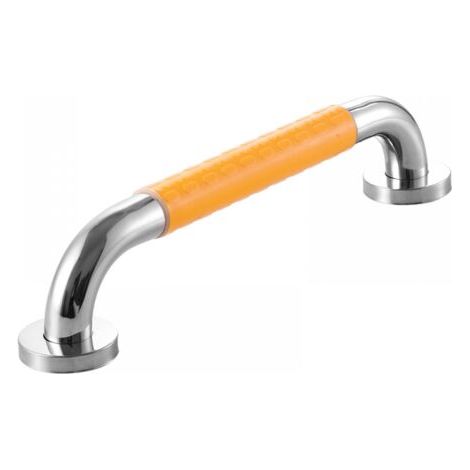 Barre d'appui de douche 1 pièce (30 cm orange) barre d'appui murale en acier inoxydable, poignée de bain de sécurité pour toilettes, salle de bain, cuisine, escaliers (1/4)