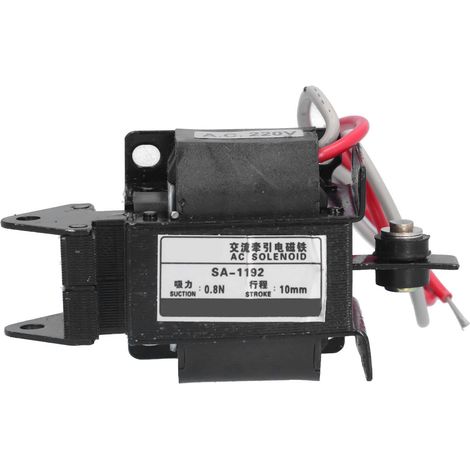 Électroaimant solénoïde BERM AC Traction Push Pull Aimant électrique AC220V SA‑1192 (1/5)