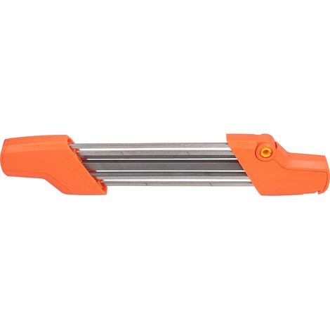 Outil d'affûtage et de meulage industriel portatif Easy File 2 en 1 pour tronçonneuse 5/32 po (1/5)