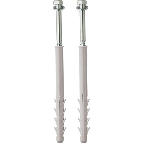 Befestigungsset Wassererwärmer Quaderstein Ø14 SCELL-IT - 4 x Dübel 120mm + Ziehfix + Unterlegscheibe - FS20040 (1/2)
