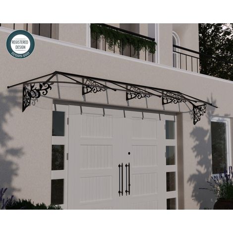 Canopia Lily Marquesina para Puerta 472X88X70 cm Transparente