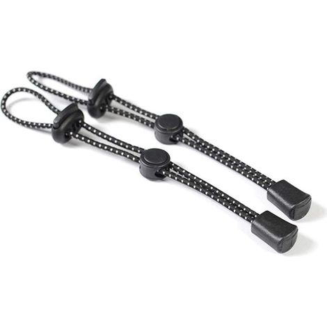 Nicht verriegelbare Karabiner, Rucksack-Kordelschlaufe, 2 Stück/Set Trekkingstockbefestigungen, elastische Wanderstöcke für Bergsteigen, Rucksack (1/5)
