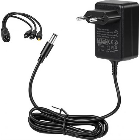 7,2 V-7,4 V 2A 2000mA 2S pour Li-ION/Li-Po Battery Alimentation Chargeur Adaptateur Secteur Cable d'alimentation Prise Transformateur Fiche Ronde 8,4 V AC/DC Power Supply Remplace Charger (1/5)