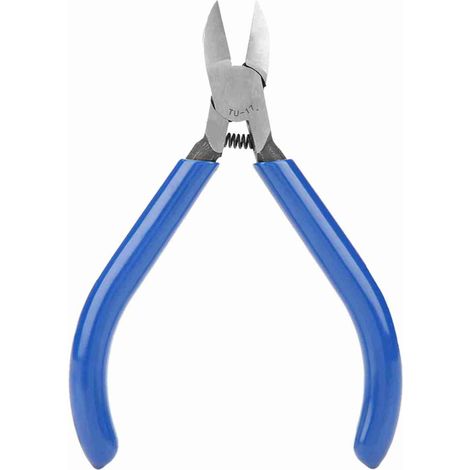 Pinces à câble de 5 pouces, pinces diagonales en acier de qualité haute dureté, pinces électroniques faciles à transporter pour le Gardon domestique